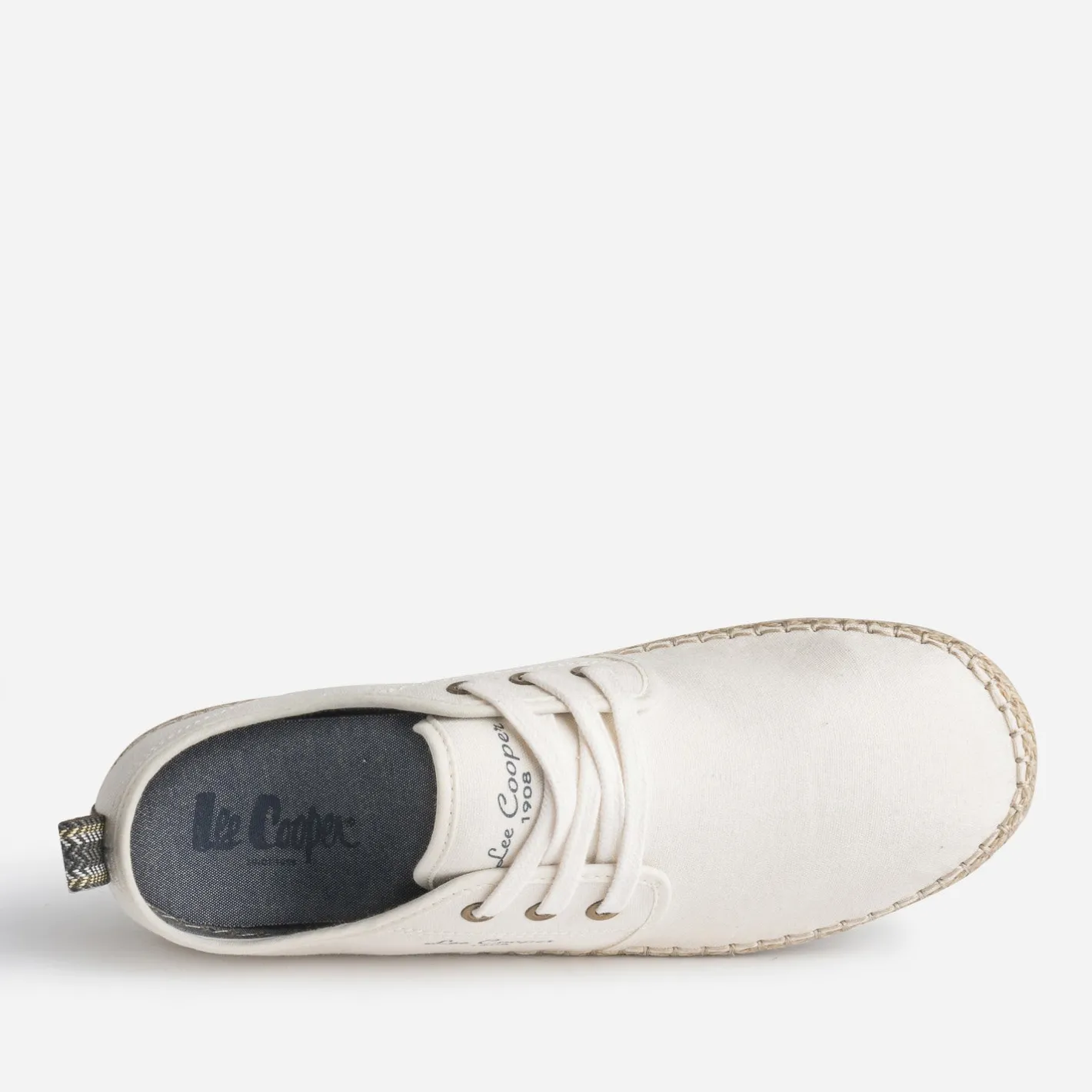 Espadrille écrue en toile^Lee Cooper Best