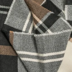 Etole écrue, camel et noir à motif carreaux^Eram Sale