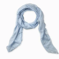Foulard baby blue pailleté doré^Eram Outlet