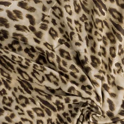 Foulard beige à motif léopard^Eram New