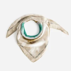Foulard beige effet tie and dye^Texto Clearance