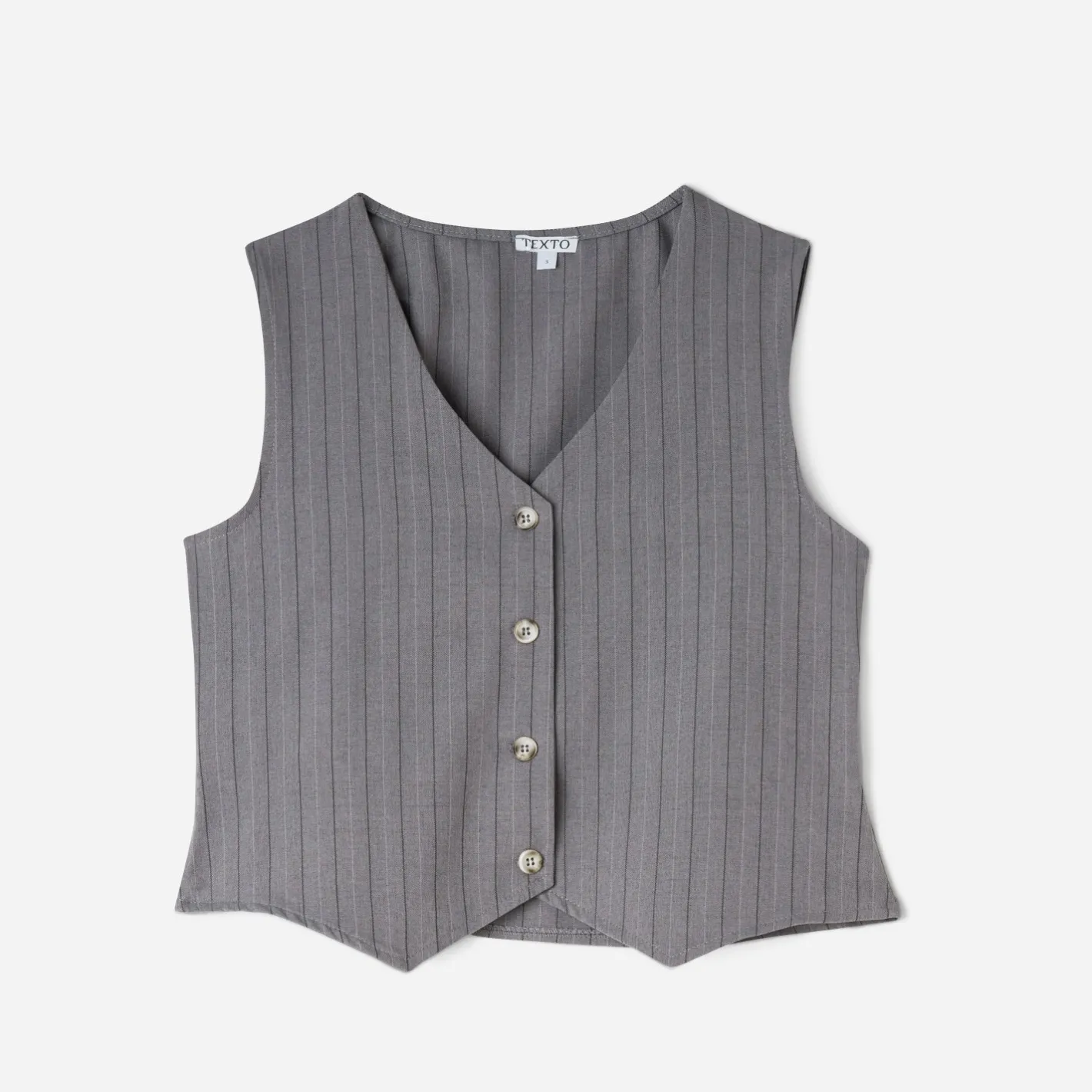 Gilet de costume rayures tennis^Texto New