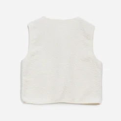 Gilet écru sans manches^Texto Online