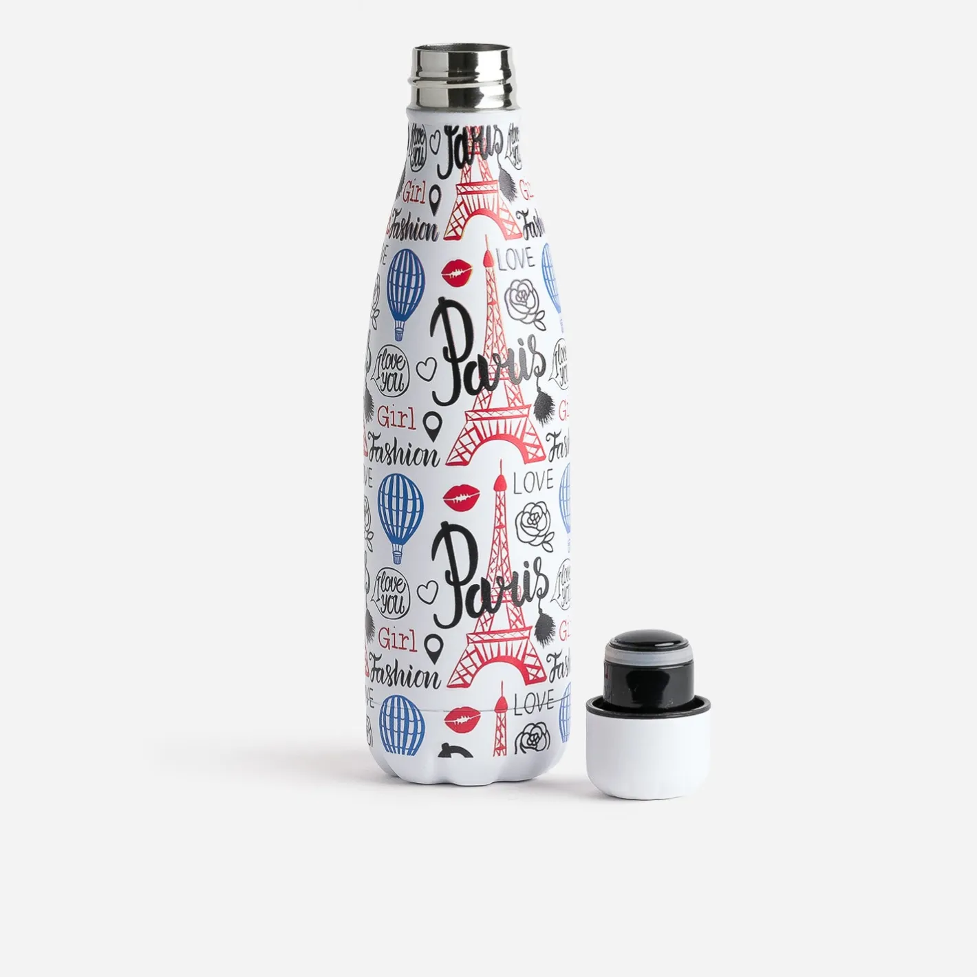 Gourde blanche motif inspiration Paris^Eram Hot