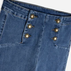 Jean denim à pont^Texto New