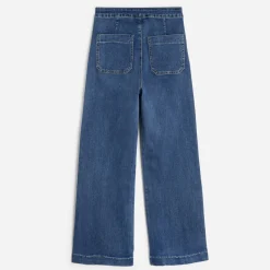 Jean denim à pont^Texto New