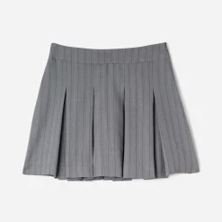 Jupe de tailleur e rayures tennis^Texto Outlet