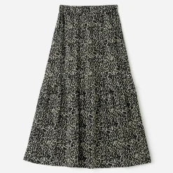 Jupe longue e motif animalier^Texto New