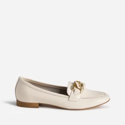 Mocassin beige éco-conçu en cuir^Eram Hot