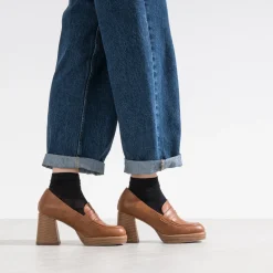 Mocassin à talon et plateforme^Eram Clearance