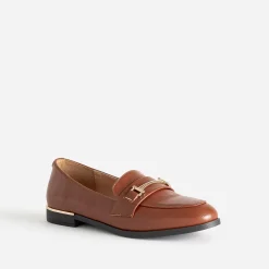 Mocassin cognac détails dorés^Eram