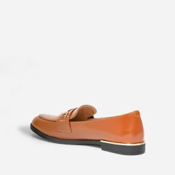 Mocassin cognac détails dorés^Eram Best