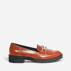 Mocassin verni à franges^Eram Online