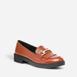 Mocassin verni à franges^Eram Online