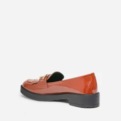 Mocassin verni à franges^Eram Online