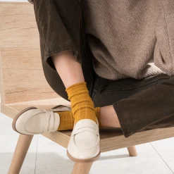 Mocassin écru cuir verni^Eram Flex