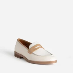 Mocassin écru et cuir^Eram Flex Online