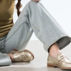Mocassin dé cuir perfé^Eram Flex Clearance