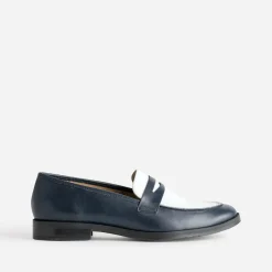 Mocassin et blanc cuir^Eram Flex Outlet