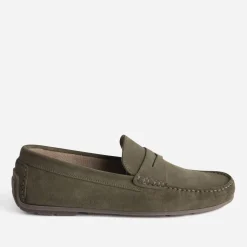 Mocassin éco-conçu en cuir velours^Eram Online