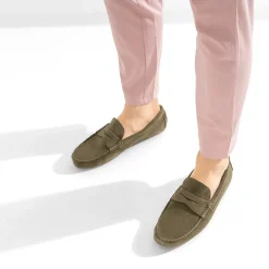 Mocassin éco-conçu en cuir velours^Eram Online