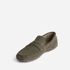 Mocassin éco-conçu en cuir velours^Eram Online