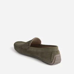 Mocassin éco-conçu en cuir velours^Eram Online