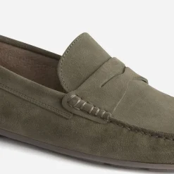 Mocassin éco-conçu en cuir velours^Eram Online
