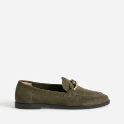 Mocassin cuir velours^Eram Discount