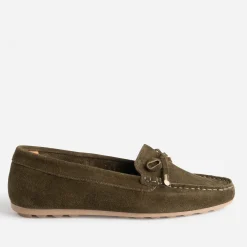 Mocassin en cuir velours éco-conçu^Eram Clearance