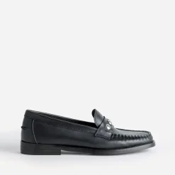 Mocassin cuir détails clous bombés^Eram Hot