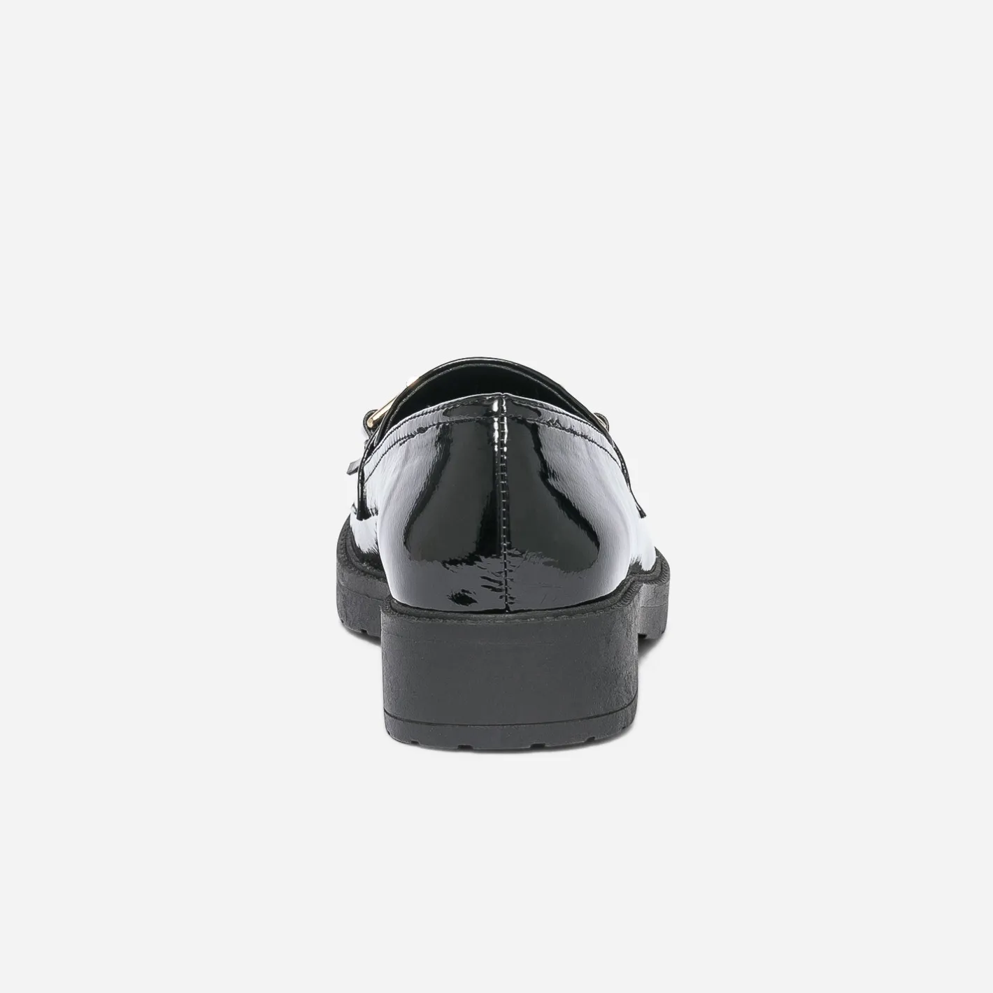 Mocassin verni à franges^Eram