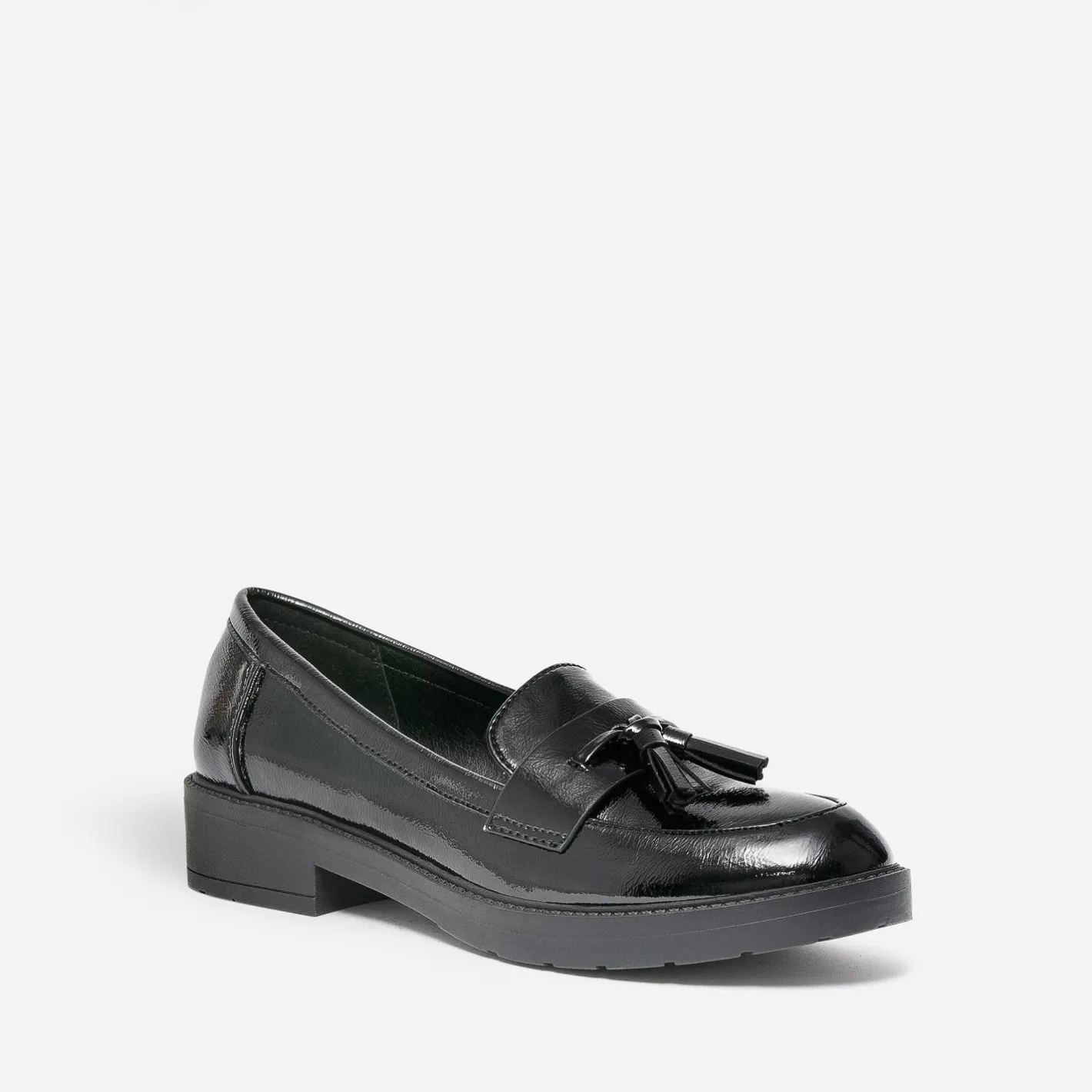 Mocassin verni à pampilles^Eram