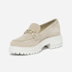 Mocassin cuir velours semelle épaisse^Texto Best