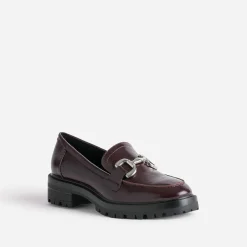 Mocassin bordeaux à maxi mors^Texto Best