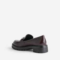 Mocassin bordeaux à maxi mors^Texto Best