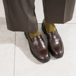 Mocassin cranté^Texto Discount