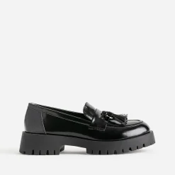 Mocassin avec pampille semelle crantée^Texto