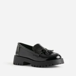 Mocassin avec pampille semelle crantée^Texto