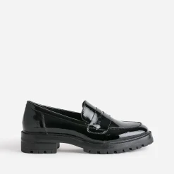 Mocassin verni cranté^Texto Online
