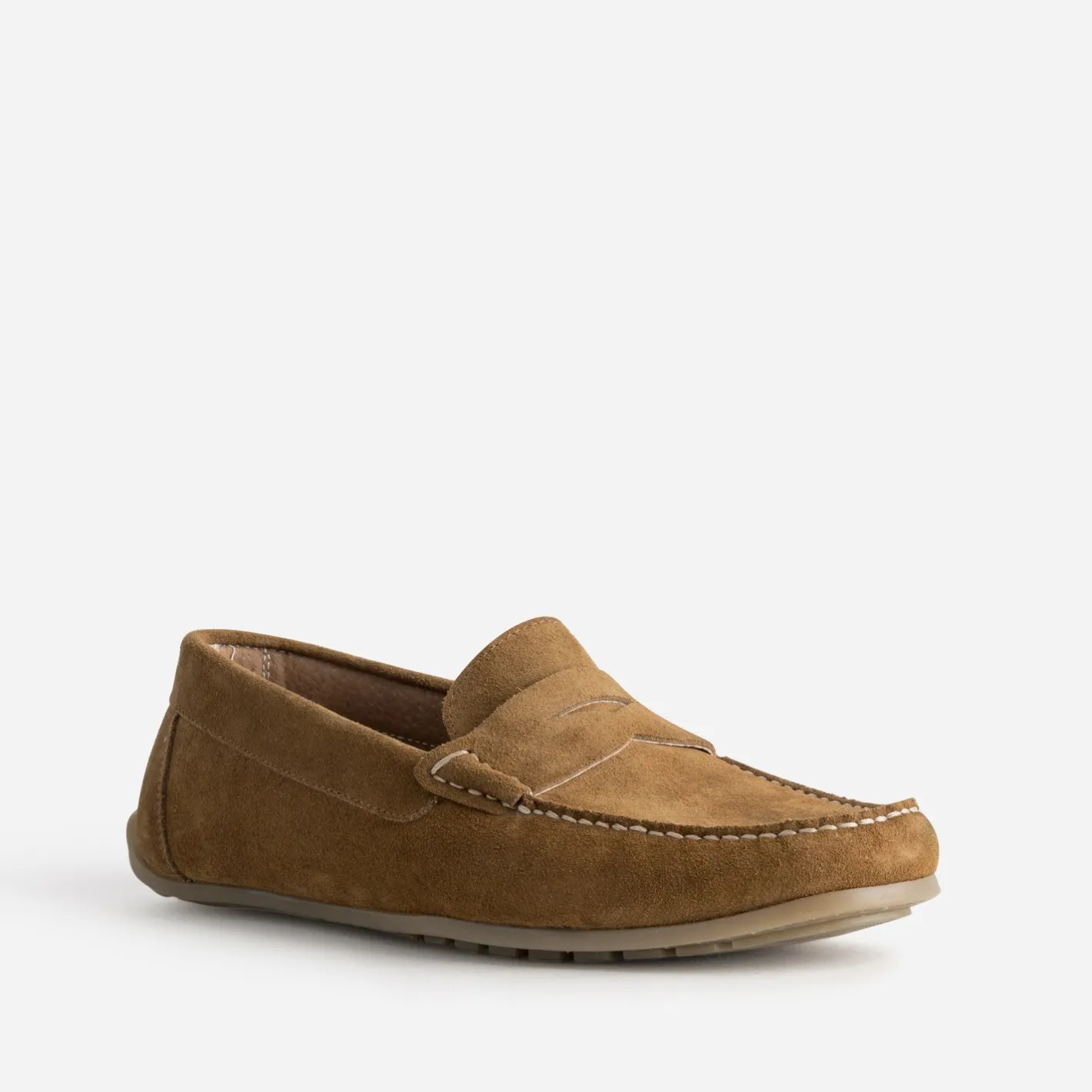 Mocassin-bateau cuir velours^Eram Outlet