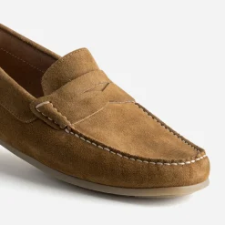 Mocassin-bateau cuir velours^Eram Outlet