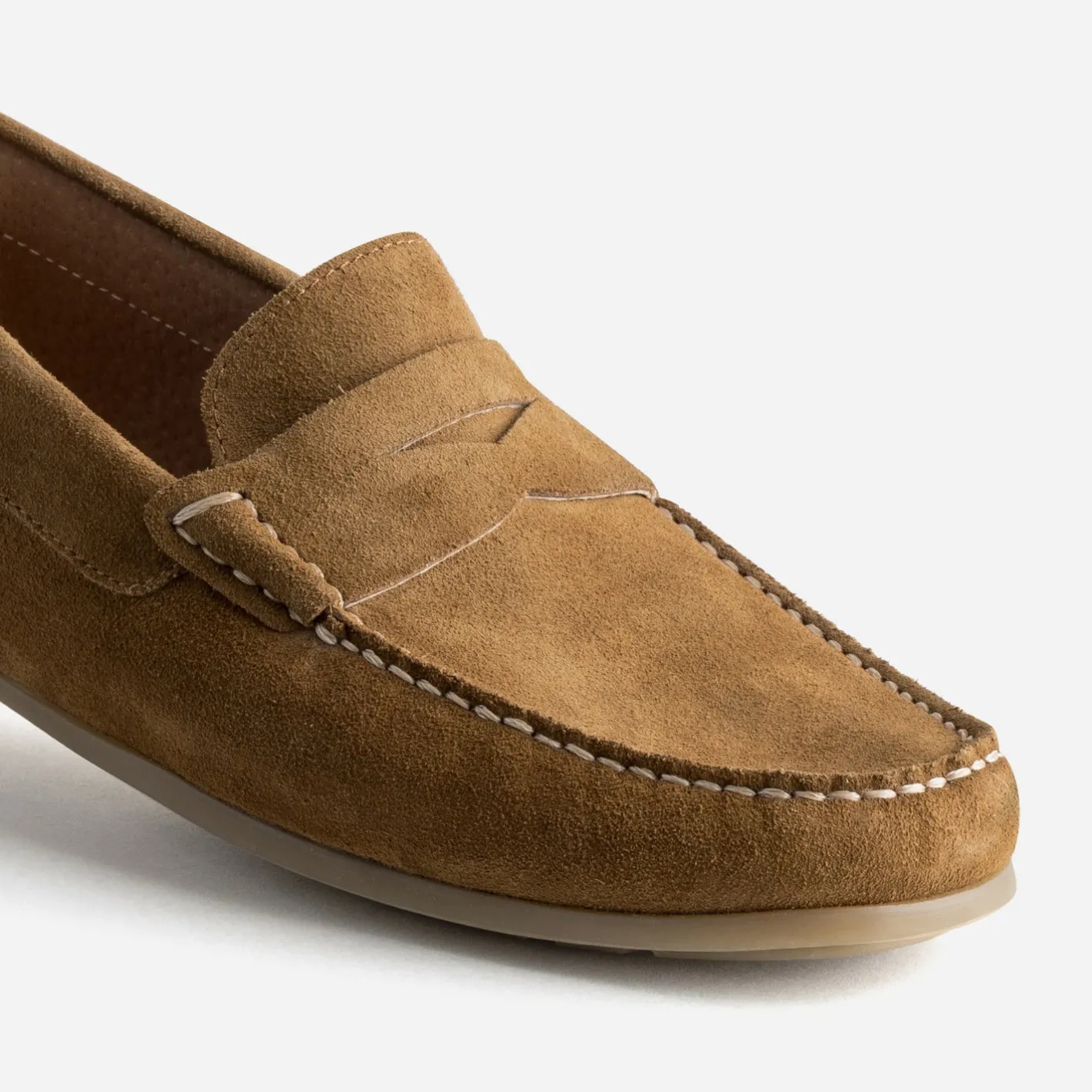 Mocassin-bateau cuir velours^Eram Outlet