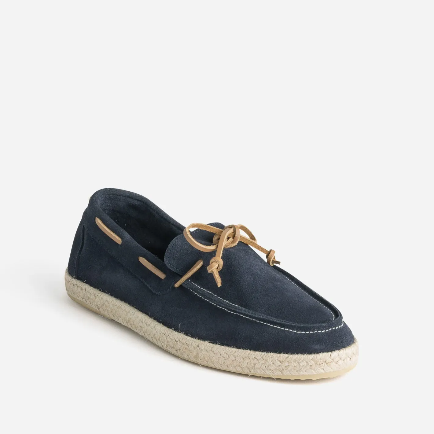 Mocassin-bateau en cuir velours^Eram Sale