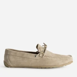Mocassin-bateau cuir velours avec lacet^Eram Sale