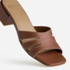 Mule à talon cuir^Eram Online