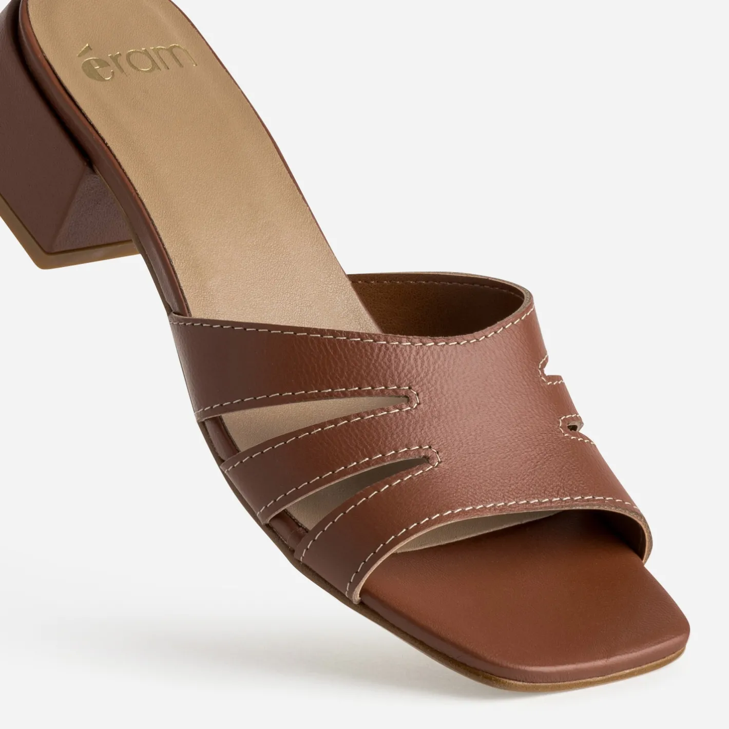 Mule à talon cuir^Eram Online
