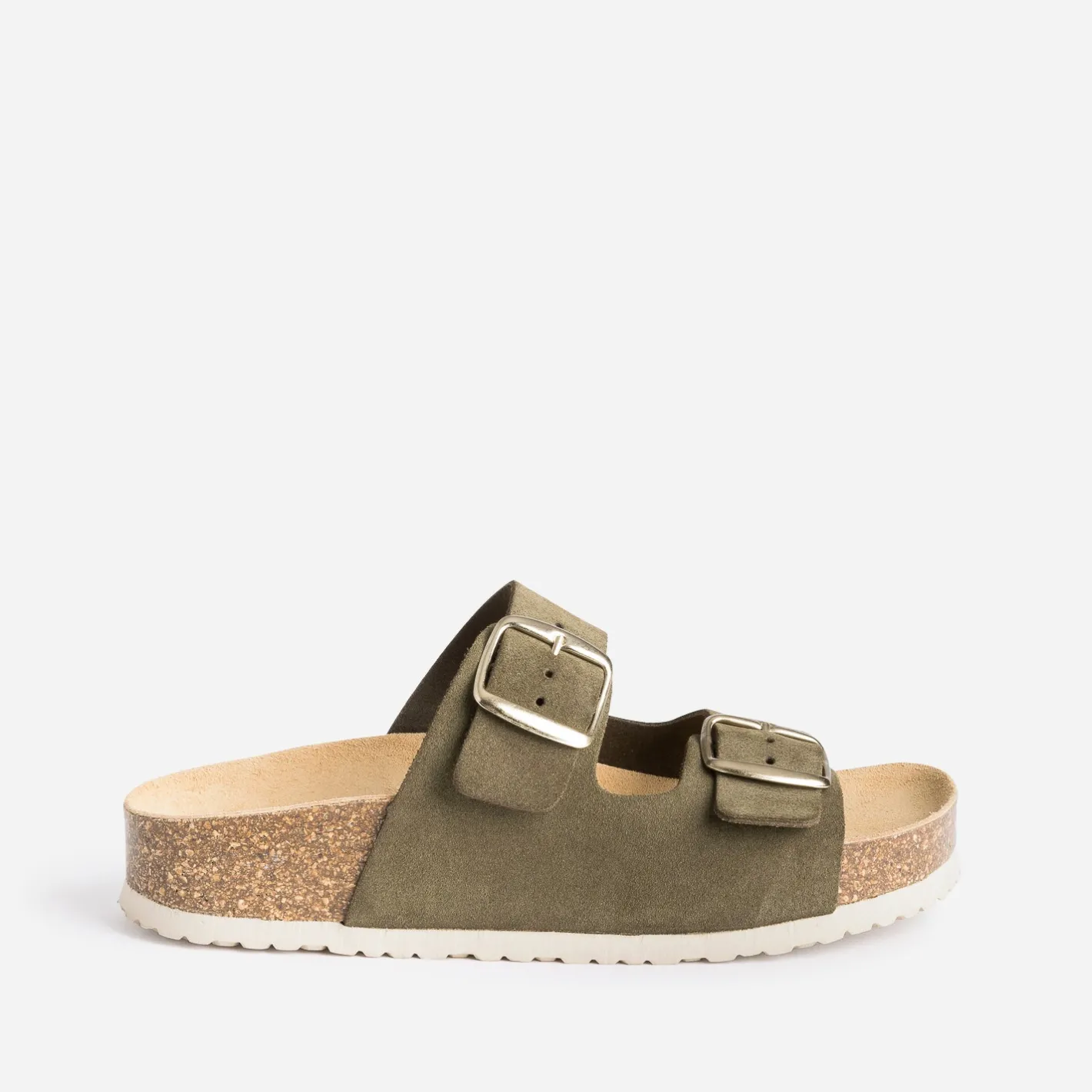 Mule anatomique en cuir velours^Eram Outlet