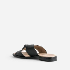 Mule e en cuir à brides croisées^Caprice Outlet