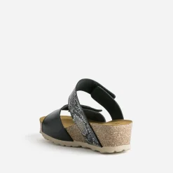 Mule et effet python cuir^FRANCE ARNO Outlet